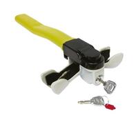 CARPOINT 0510003 Blocco del volante giallo nero