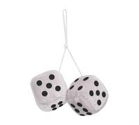 Carpoint Profumo auto 0510078 Dado in peluche Bianco