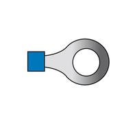 Carpoint 1623816 Capicorda per Cavi 560, 10 Pezzi, Blu