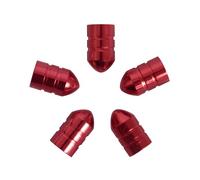 Carpoint 2216003 Cappucci Valvola "Bullet"- Rosso ( 5 Pezzi )