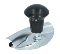 CARPOINT 2512701 Pomello volante nero cromo