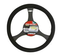 CARPOINT COPRIVOLANTE IN SIMILPELLE AUTO MACCHINA UNIVERSALE COLORE NERO 35 cm