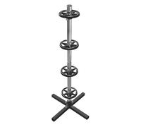 Carpoint Albero porta-cerchi pieghevole con copertura