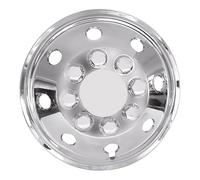 Carpoint Set Copricerchi Sferici 41 cm Cromo