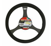 CARPOINT COPRIVOLANTE IN SIMILPELLE AUTO MACCHINA UNIVERSALE COLORE NERO 35 cm