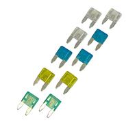 Carpoint Fusibili lamellari Mini Assortiti 10-Pezzi