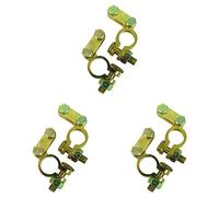 Carpoint Morsetti Batteria + e - (Ferro + Ottone Rivestimento), Pacco da 3