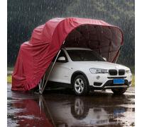 Carport retrattile in acciaio inox resistente, adatto a tutte le condizioni atmosferiche per auto, biciclette e moto