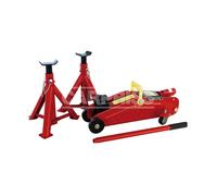 CARPRISS Cric a carrello + 2 cavalletti 2T