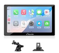 CARPURIDE V9 Autoradio portatile wireless Carplay e Android Auto, 9 pollici 1080p touch screen HD da con BT 5.0, Mirror Link, supporto per camion e camper