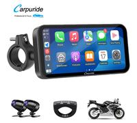Carpuride W603 Schermo Carplay GPS CarPlay Senza Fili e Android Auto per Moto