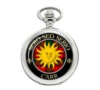 Carr Scottish Clan Crest Full Hunter Orologio da tasca