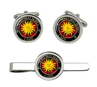 Carr Scottish Clan Gemelli E Fermacravatta Set