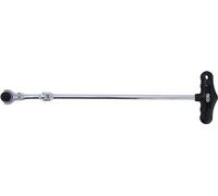 Carraca articulada con mango en T, inclinable | cuadrado exterior 6,3 mm (1/4")