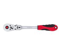 Carraca reversible articulada de 2 componentes 3/8", L 246 mm, ángulo de retorn