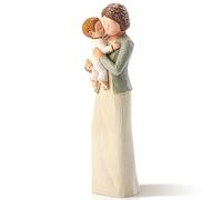 Carracci Figure di Nonna, figure intagliate e dipinte a mano per nonna e nipote, regali per compleanno, festa della mamma, anniversario