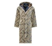 CARRARA Accappatoio UNISEX in Spugna con Cappuccio Kanzi blu