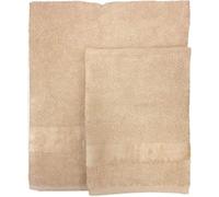 Carrara Asciugamani Bagno Fyber - Coppia ospite + Viso 963 Polvere