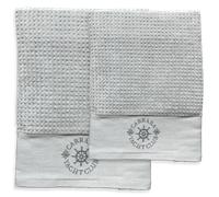 Carrara Set 1+1 Asciugamani e Ospite Promotion Item Yacht club in Spugna S90
