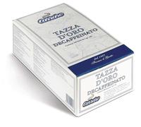 Carraro Tazza D'oro Caffè Macinato Decaffeinato Espresso 7g Ciascuno 100 Bustine