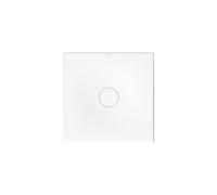 Carreau de douche BetteAir avec support de baignoire minimum, BetteGlasur Plus, 900x900mm, 7350-004PLUS,T2, 7350-004PLUS,T2, Colorazione: Stella alpina opaca