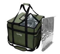 CarreGas Borsa termica per la consegna di cibi caldi, di alta qualità, 53 x 30 x 28 cm, adatta per cibi freddi e caldi, pizze, ristoranti, Uber Eats, borsa per la consegna di picnic, borsa della