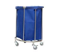 Carrelli A Mano, Carrelli Mobili Per Cucina, Carrelli Per Lavanderia, Carrello Per Servizio In Camera, Carrello Per Biancheria, Organizer Per Vestiti, Cestino Per La Raccolta Differenziata, Blu-55X55