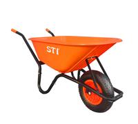 Carrelli Acciaio e Carriole vari colori con vasca in polipropilene STI