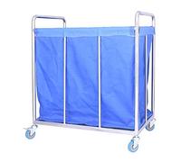 Carrelli, Carrello Ospedaliero, Rastrelliera Per Forniture, Carrello Per Lavanderia Per Hotel Ad Alta Resistenza Con Rotelle, Carrello Per Biancheria Blu Per Hall, Carrello Per Servizio In Camera Con