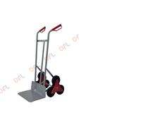 CARRELLI CARRELLO PER SCALE IN ACCIAIO VERNICIATO 6 RUOTE