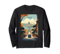 Carrelli di Cavallo Estivi dell'Italia Roma dell'automobile retrò d'Epoca Classica Maglia a Manica