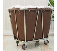 Carrelli Portaoggetti, Carrelli Mobili Da Cucina, Carrello Per La Selezione Della Biancheria Commerciale, Carrello Per La Biancheria Dell'Hotel Con Maniglia, Carrello Mobile Per Il Servizio Alla Hall