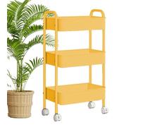 Carrelli portaoggetti con ruote, carrello utilitare,Carrello meccanico a 3 livelli - Carrello organizzativo mobile a 3 livelli, carrello portaoggetti multifunzionale per cucina e soggiorno