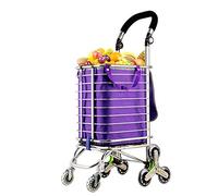 Carrelli portatili per salire le scale carrelli pieghevoli per la casa trasporto merci leggere carrelli compatti della spesa facili manovrabilità carrelli a mano multiuso