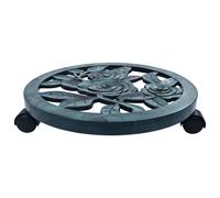 Carrelli Portavasi 6 pz Verdi 38 cm in Plastica