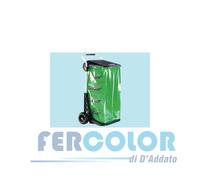 CLABER 8934 CARRELLO SECCHIO CESTO PORTARIFIUTI PATTUMIERA RACCOLTA FOGLIE CARTA
