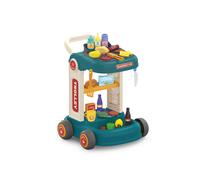 Carrellino barbecue per bambini con accessori 34 × 36 × 37 cm