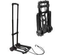 CARRELLO PORTACASSE PORTAPACCHI PIEGHEVOLE MANICO TELESCOPICO PORTATA 30KG