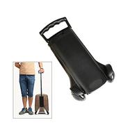 Carrellino Portabiancheria Portatile Pieghevole, Compatto e Leggero con Rotelle, Carrello per la Spesa, Carrello a Mano e Carrello con 2 Ruote per Bagagli, Viaggi, Traslochi, Shopping, Uso in Ufficio