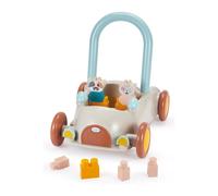 Ecoiffier- BB Abrick Baby Walker, Primi Passi con Cubi Colorati, Carrellino Spingi e Gioca per Bambini da 12 Mesi, 7900007950