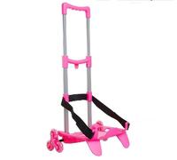 CARRELLINO Trolley PORTA ZAINO BE BOX SEVEN 3WD SJ fucsia + sistema blocca zaino