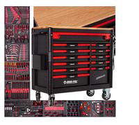 Carrello 12 Cassetti 293 Pz. Armadio Attrezzi Vagone Attrezzi Set Completo