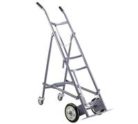 Carrello a Cilindro a Cilindro Singolo/Ossigeno, Supporto del Serbatoio di Ossigeno a rotolamento/Piattaforma Fissa del Cilindro a Gas, con Ruote, per Lo stoccaggio del Cilindro di Ossigeno 40/50L