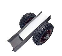 Carrello a mano in marmo resistente per porte e telai di finestre in compensato di vetro, carrello mobile con ruote in gomma solida per un facile trasporto e un uso versatile