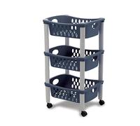 Stefanplast CARRELLO OTELLO A TRE PIANI BLU PALACE