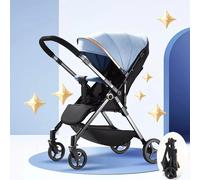 Carrello aby, passeggino bidirezionale ultraleggero pieghevole a quattro ruote con ammortizzatore ad alto paesaggio, carrello per bambini