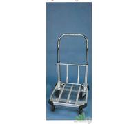 Carrello Portacasse Telescopico Allungabile in Alluminio Richiudibile Max 150 Kg