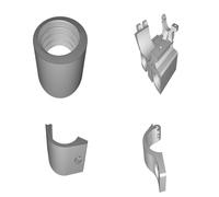 Carrello Asse Z per Fresatrice CNC Dremel 395 Supporto Utensile Stampato 3D