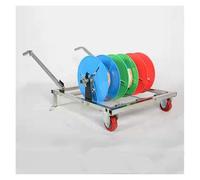 Carrello Avvolgitore A Spinta Manuale Con Cuscinetto A 4/5/6 Rulli E Freno, For Uso Elettrico Industriale E Al Dettaglio(Style 1)