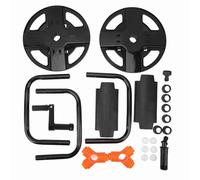 Carrello avvolgitore per tubo dell'acqua, Carrello avvolgitore per tubo dell'acqua portatile Rack di stoccaggio per tubi Strumento a braccio singolo in ABS per l'irrigazione del